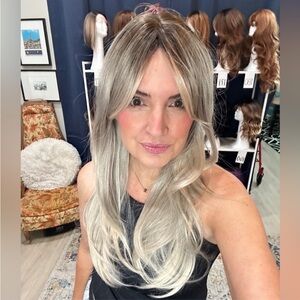 Elegant Blonde Wig for Women